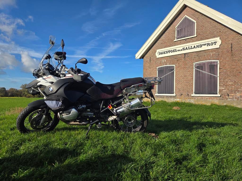 Mooie Wit / rood / zwarte BMW R 1200 GS Adventure (bj: 2008), Motoren, Motoren | BMW, Motorrijbewijs A, 1170 cc, Particulier, Meer dan 35 kW