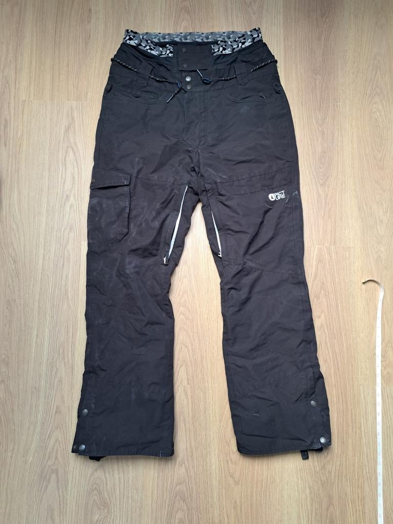 Picture Organic Line zwarte skibroek XL waterdicht, Broek, Picture, Maat 56/58 (XL), Ophalen of Verzenden