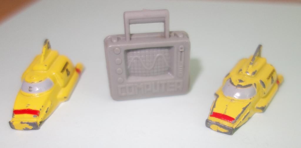 Thunderbird 4 uit 1992 met computer, Verzamelen, Speelgoed, Ophalen of Verzenden, Gebruikt