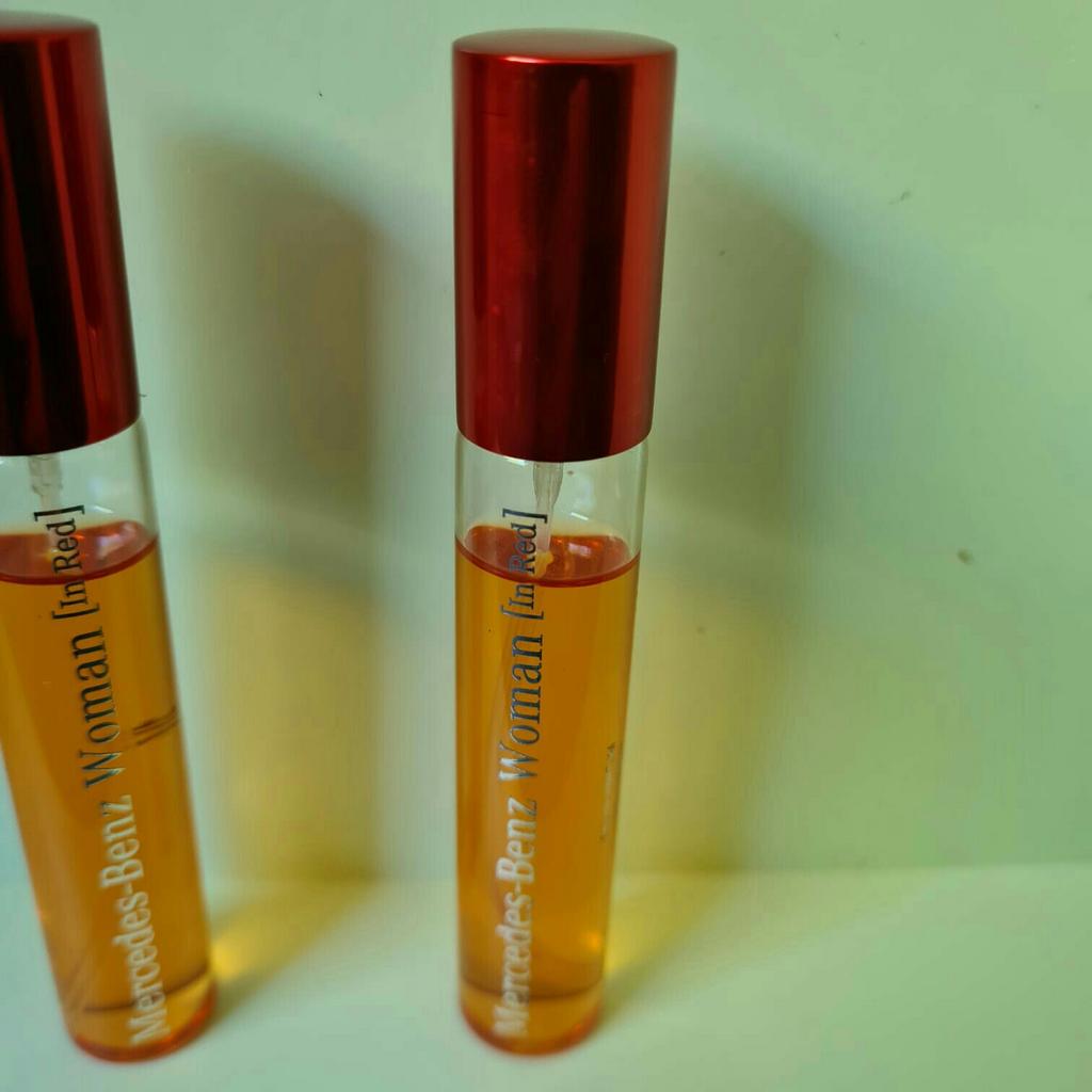 Mercedes Benz woman in red eau de parfum 10ml, Ophalen of Verzenden, Nieuw
