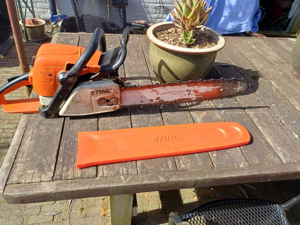 Stihl MS 310 40 cm blad, Ophalen, Benzine