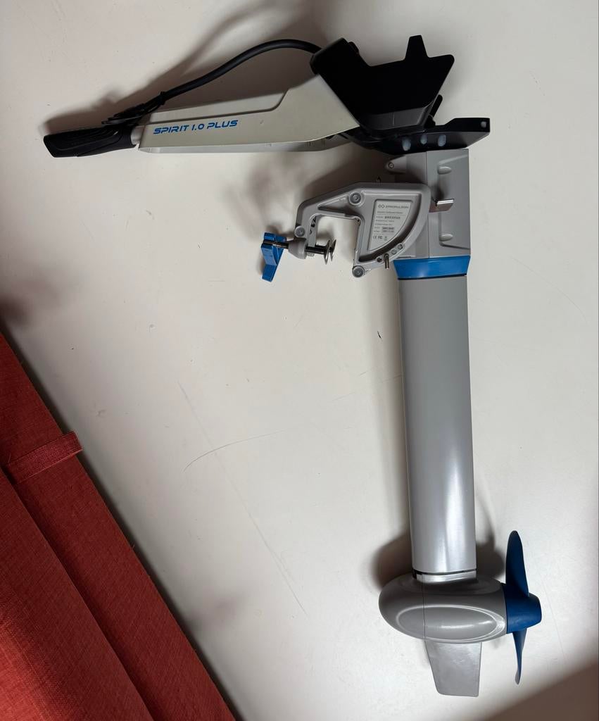 ePropulsion Spirit 1.0 Plus met Quicksilver rubberboot, Ophalen, Minder dan 5 pk, Elektrisch, Zo goed als nieuw