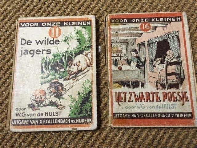 Kinder boeken van W.G. van de Hulst , 3 stuks jaren 50 . de, Ophalen of Verzenden, Gelezen, Fictie algemeen