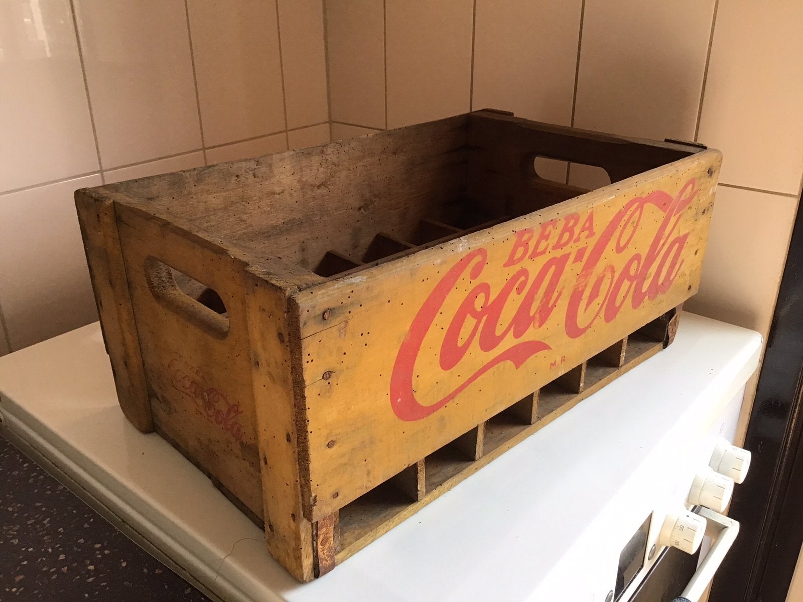 Vintage krat Coca Cola, Ophalen, Zo goed als nieuw, Gebruiksvoorwerp