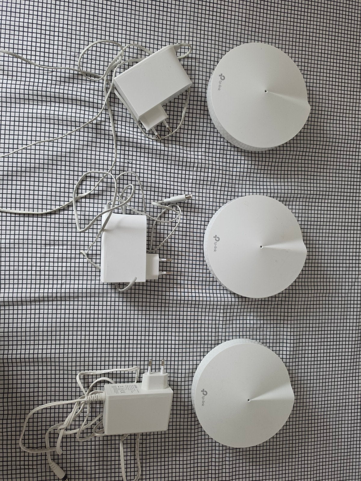 TP-Link Deco M9 Plus AC2200 Smart Home Mesh Wi-Fi Systeem, Ophalen of Verzenden, Zo goed als nieuw, Router, TP-Link