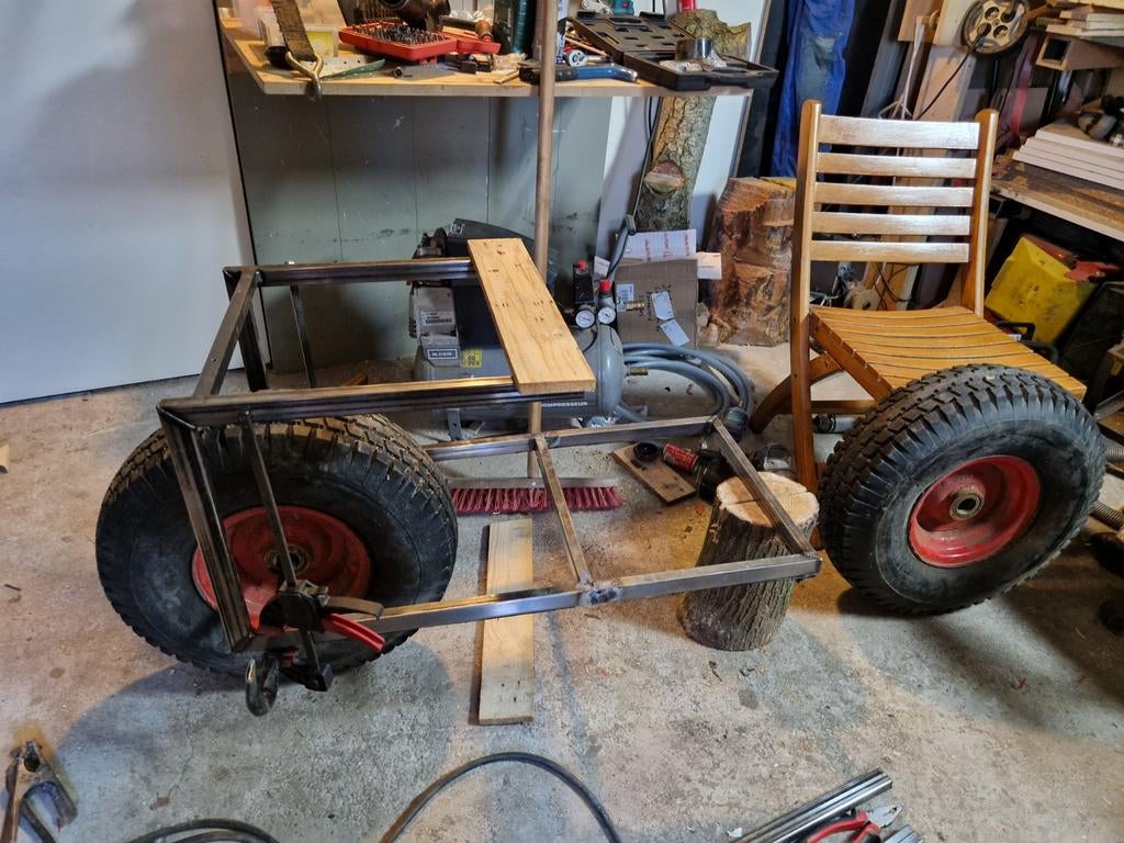 Minibike project 50cm banden, Ophalen, Gebruikt