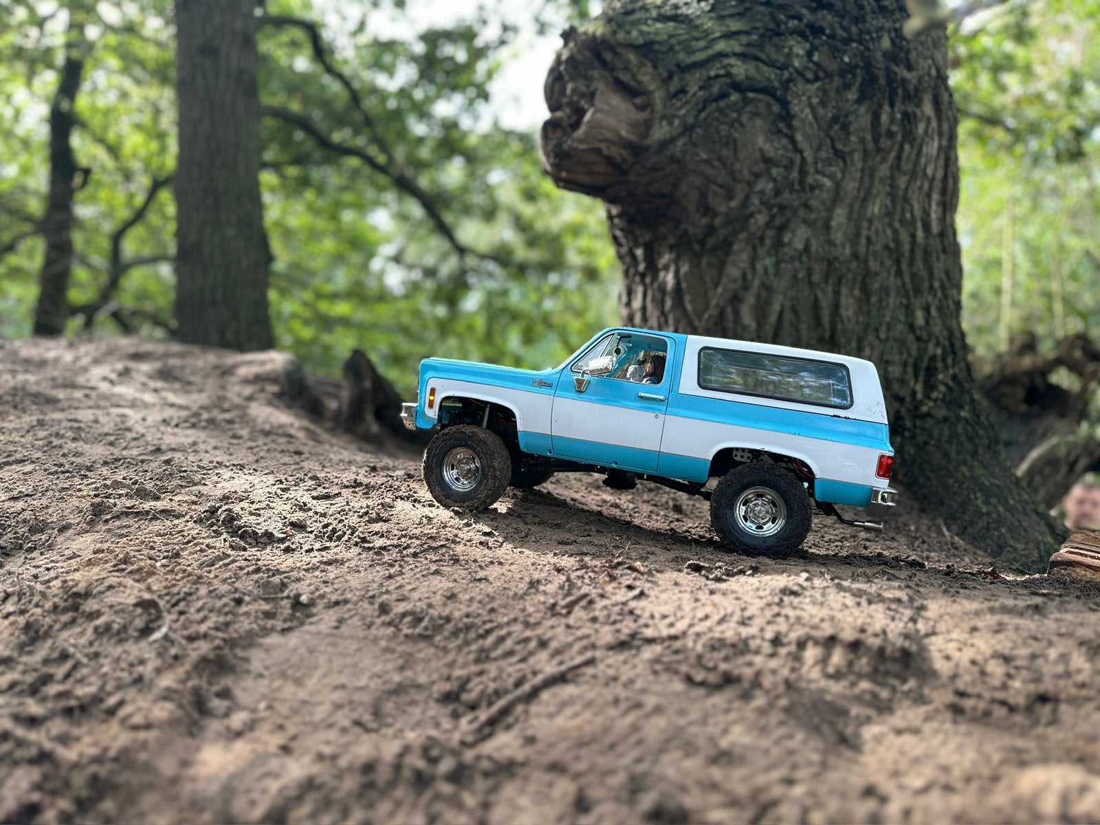 Rc4wd tf2 blazer brushless uniek!, Ophalen, Auto offroad