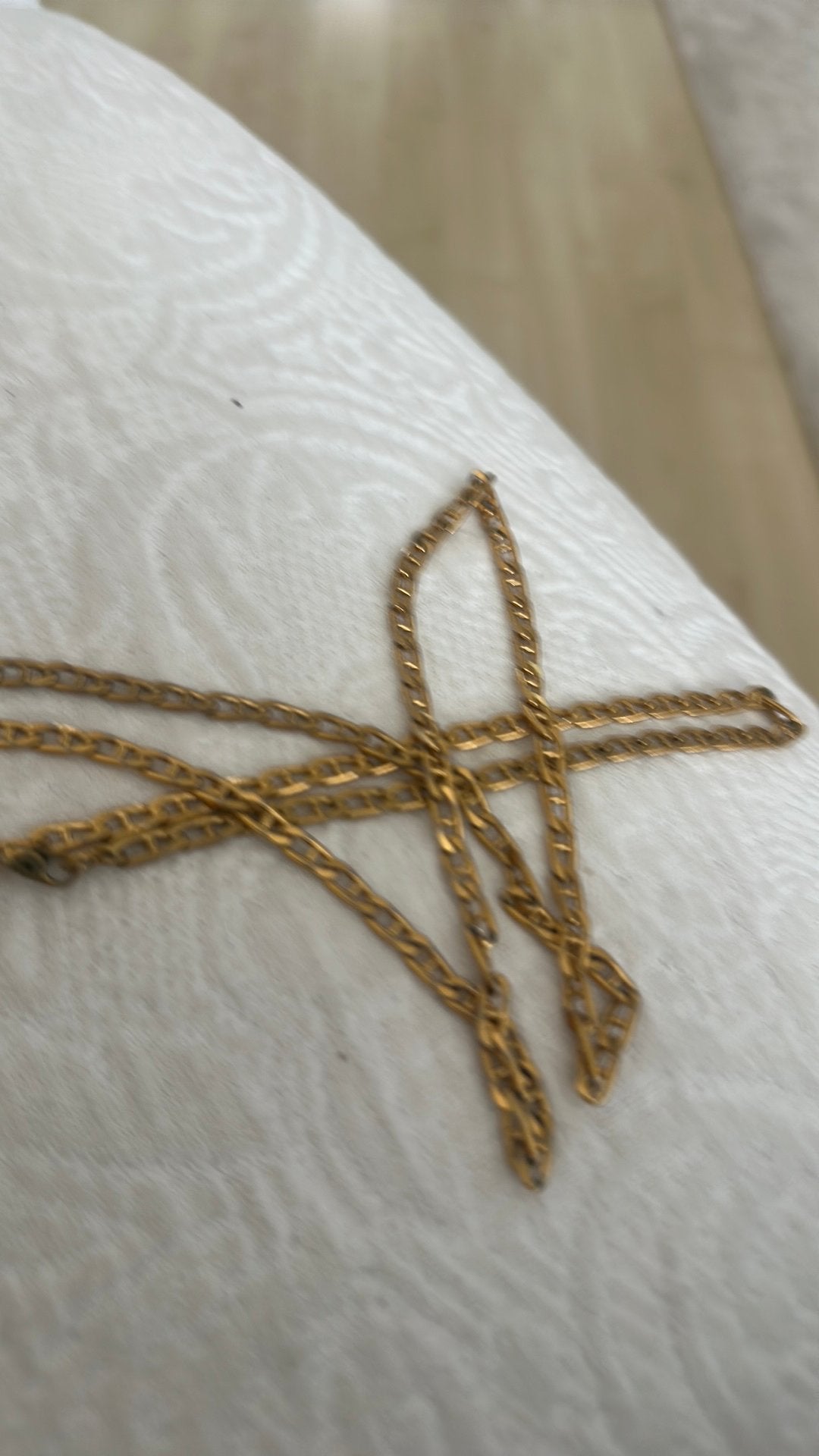 Monet ketting 90 cm, Ophalen of Verzenden, Zo goed als nieuw, Overige materialen