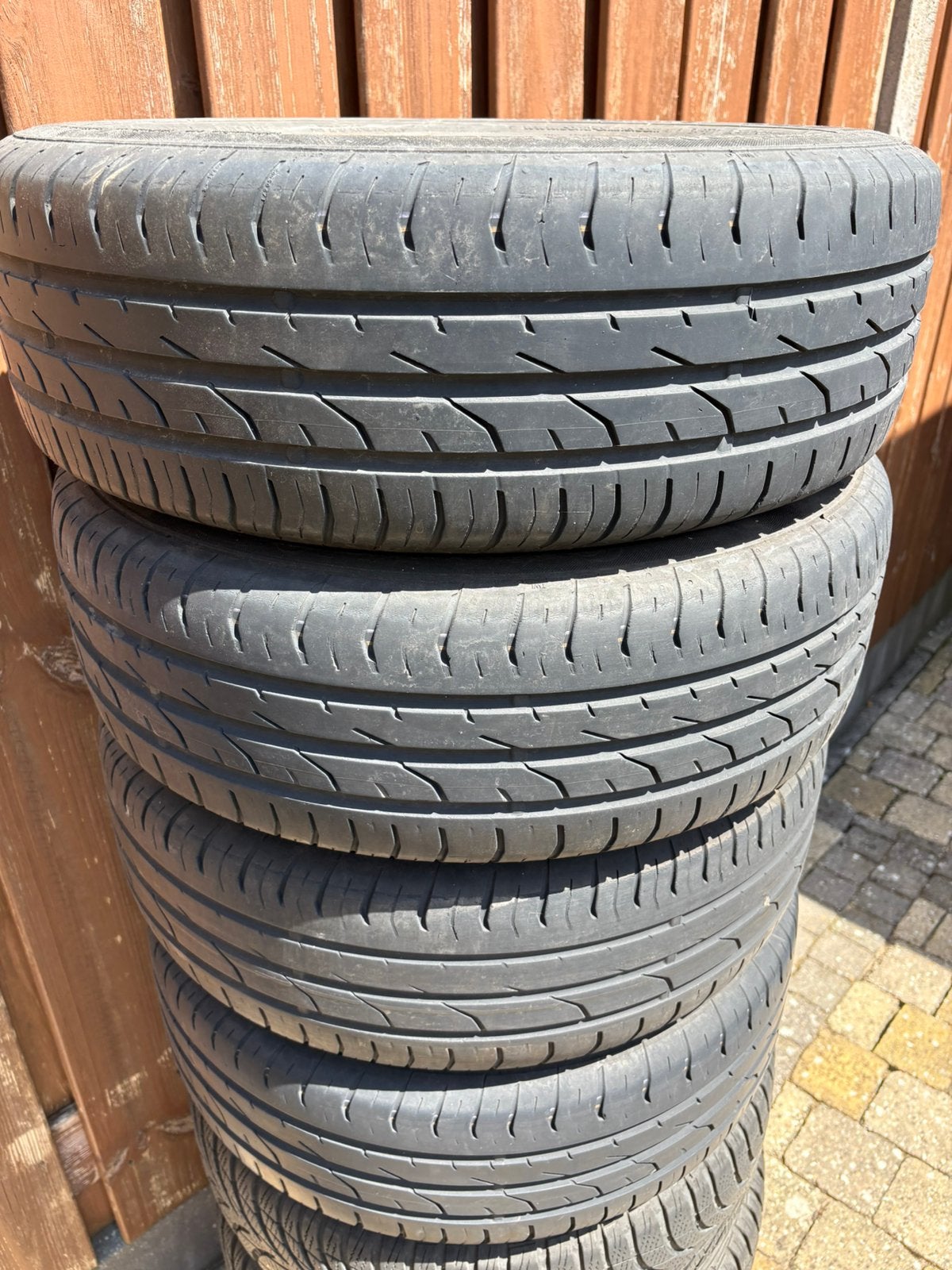 Suzuki Splash Opel Agila velgen 185-60-15 Continental banden, Ophalen, Zo goed als nieuw