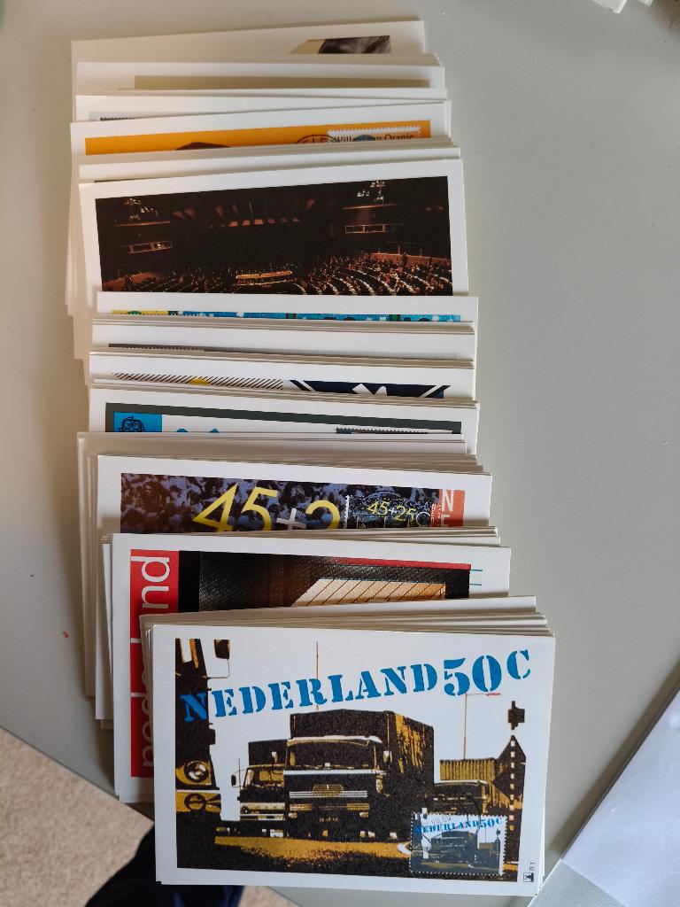 Postzegels maximumkaarten, Postzegels en Munten, Postzegels | Nederland, Ophalen of Verzenden, Na 1940, Gestempeld
