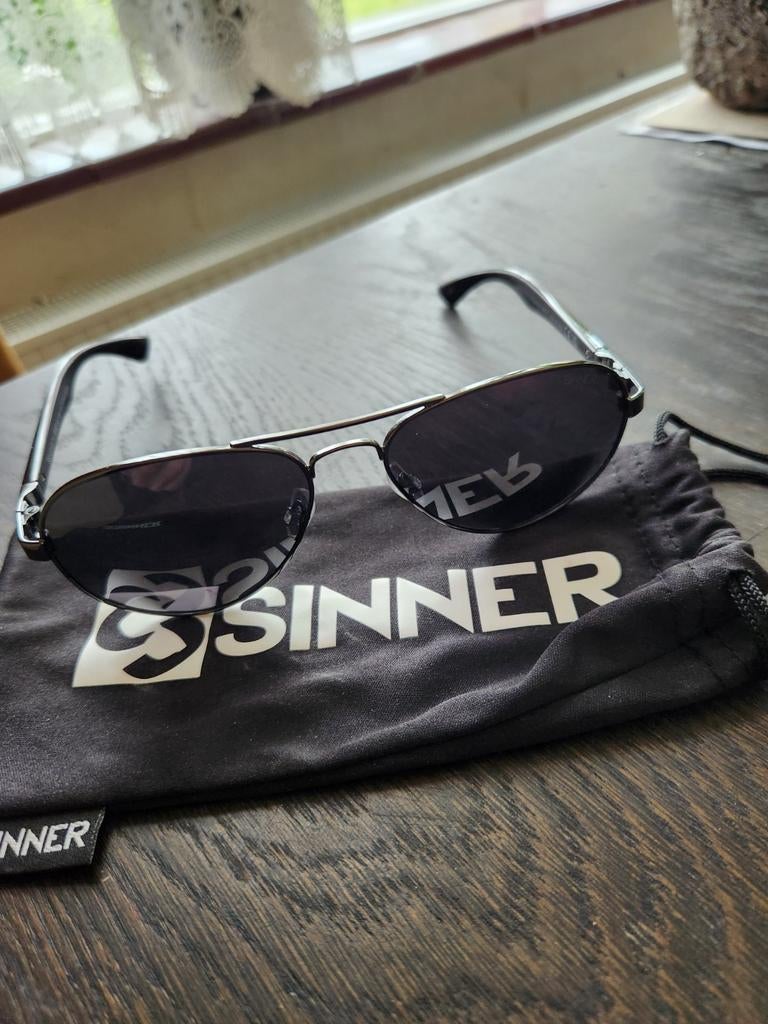 Sinner Santos Polarized SISU, Overige merken, Zonnebril, Zwart, Ophalen of Verzenden