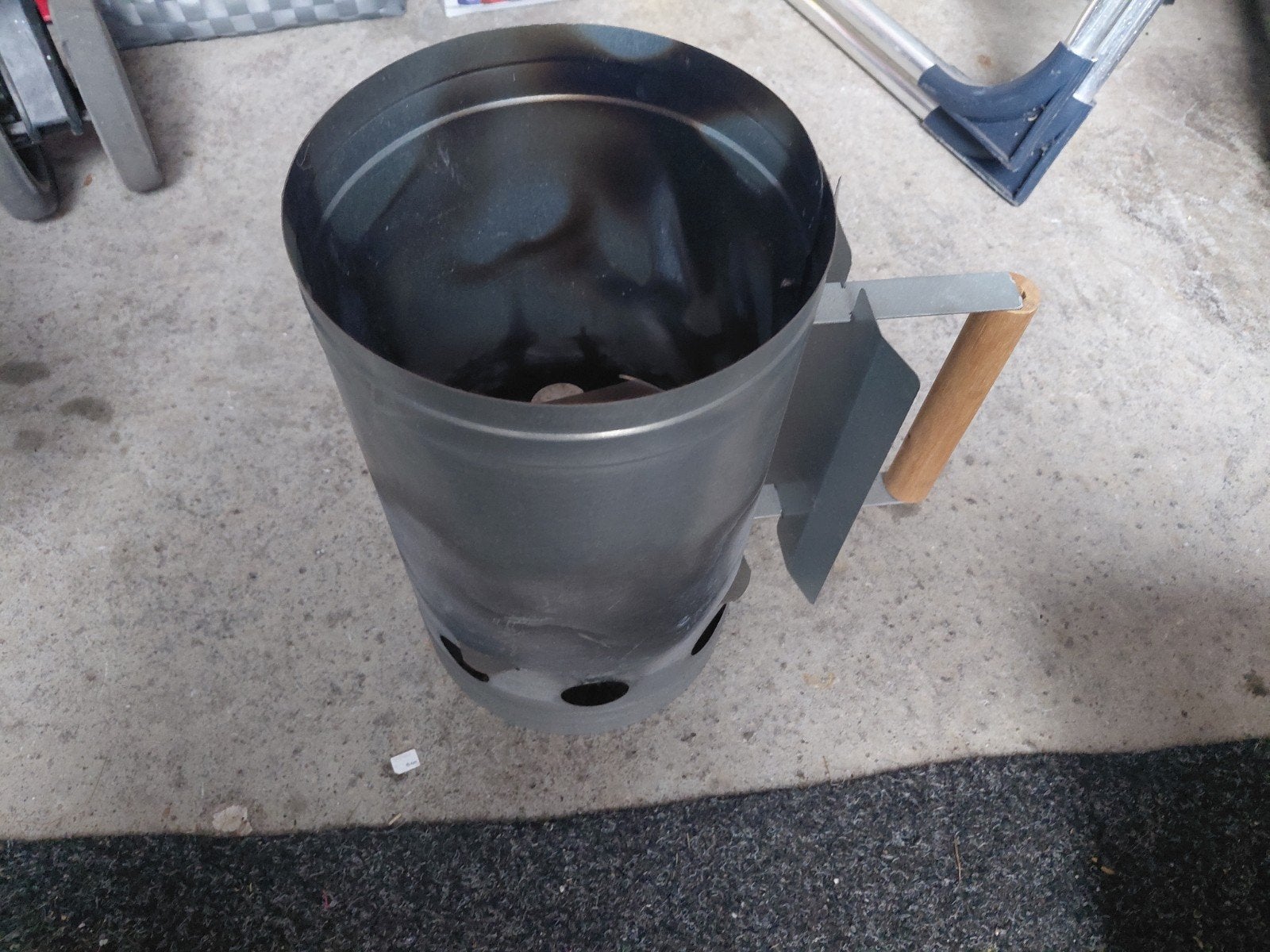 Houtskoolstarter voor BBQ - Snel en gemakkelijk aansteken, Tuin en Terras, Ophalen, Gebruikt, Onbekend