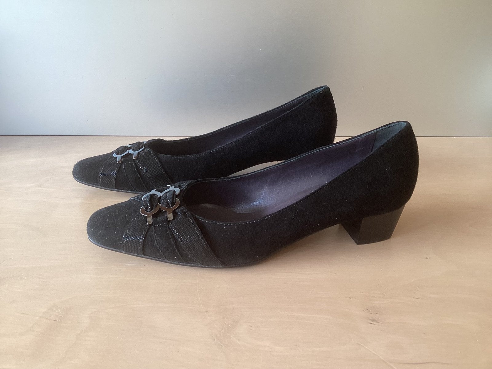 Pumps zwart maat 38,5, Kleding | Dames, Pumps, Zwart, Ophalen of Verzenden, Zo goed als nieuw