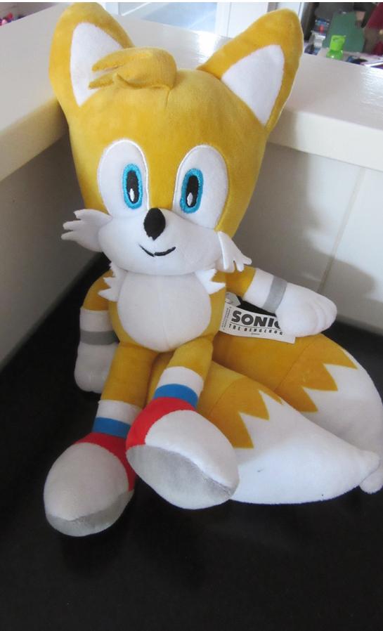 Sonic the Hedgehog knuffel Tails, Verzenden, Gebruikt, Overige typen