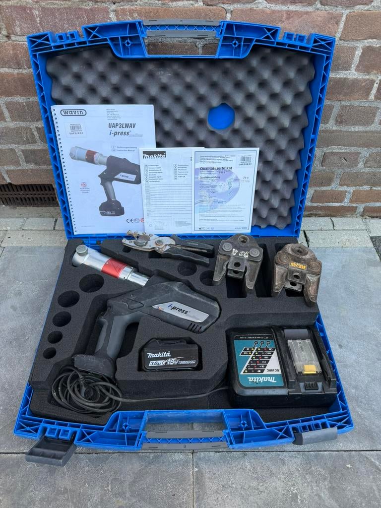Klauke uap3lwav perstang th16 en m15 32 kn gebruikt, Doe-het-zelf en Verbouw, Gereedschap | Overige machines, Ophalen, Gebruikt