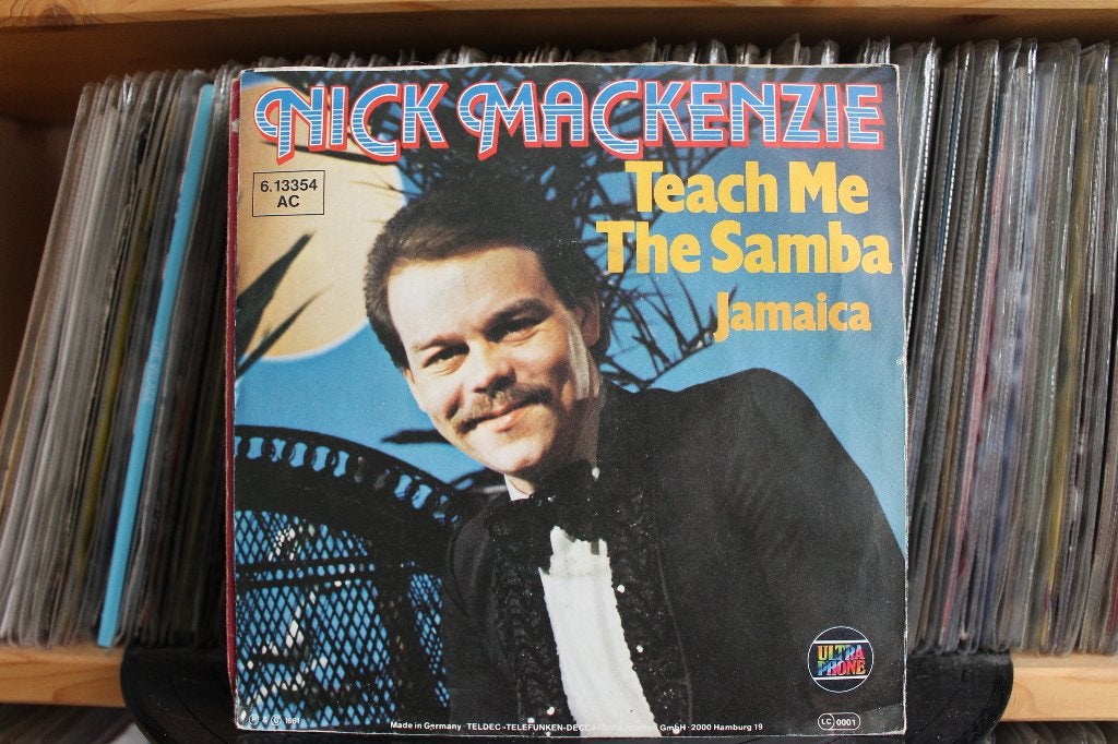7" Single Nick Mackenzie - Teach Me The Samba / Jamaica, Cd's en Dvd's, Gebruikt, 7 inch, Ophalen of Verzenden, Pop