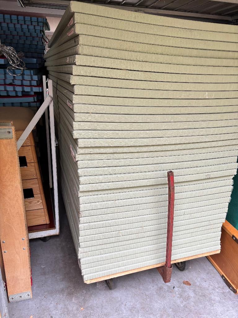 judomatten 100 x 100 x 4 cm, Sport en Fitness, Maat XS of kleiner, Ophalen, Gebruikt, Overige