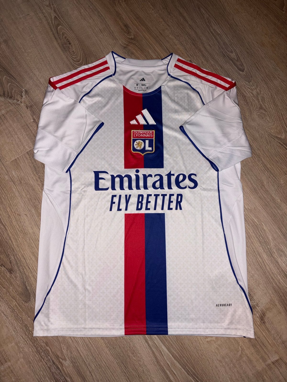 Olympique Lyon Thuisshirt Maat M, Maat M, Verzenden, Zo goed als nieuw, Shirt