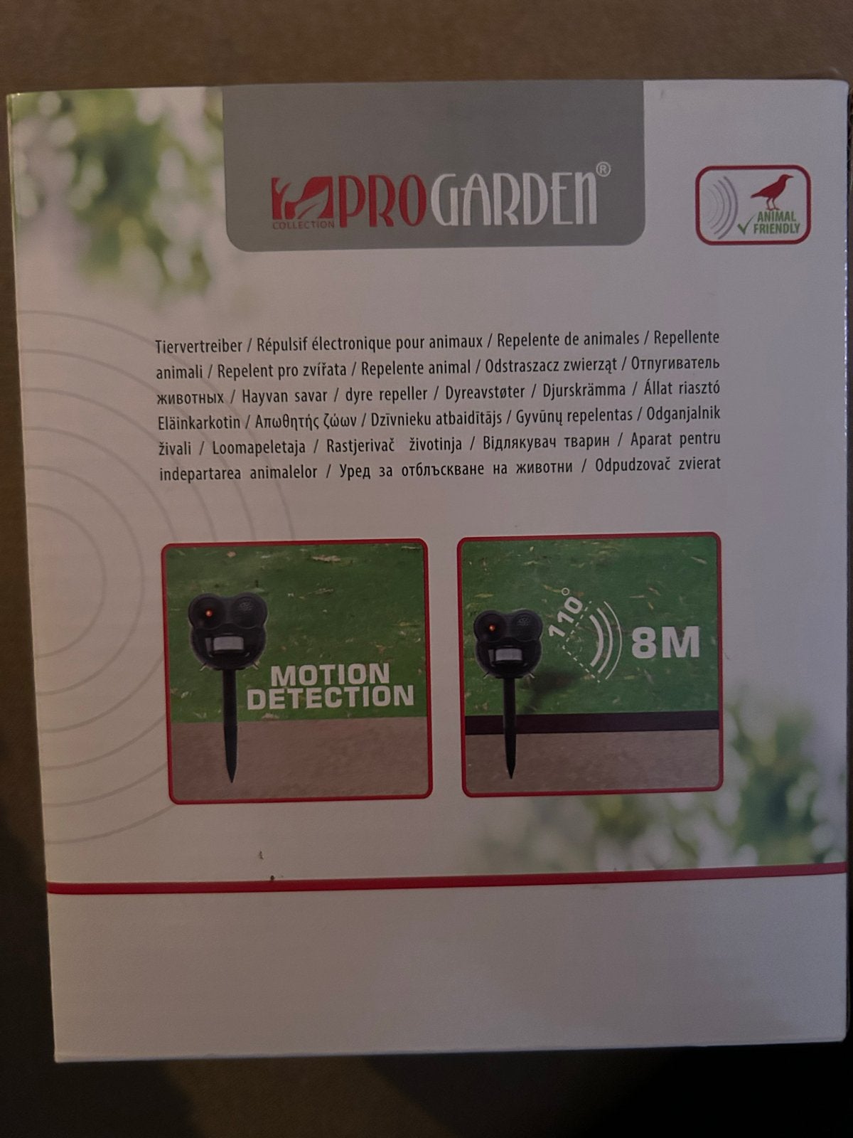 Foto 4 van KAPRO GARDEN Dierenverjager - Ultrasoon & Bewegingssensor