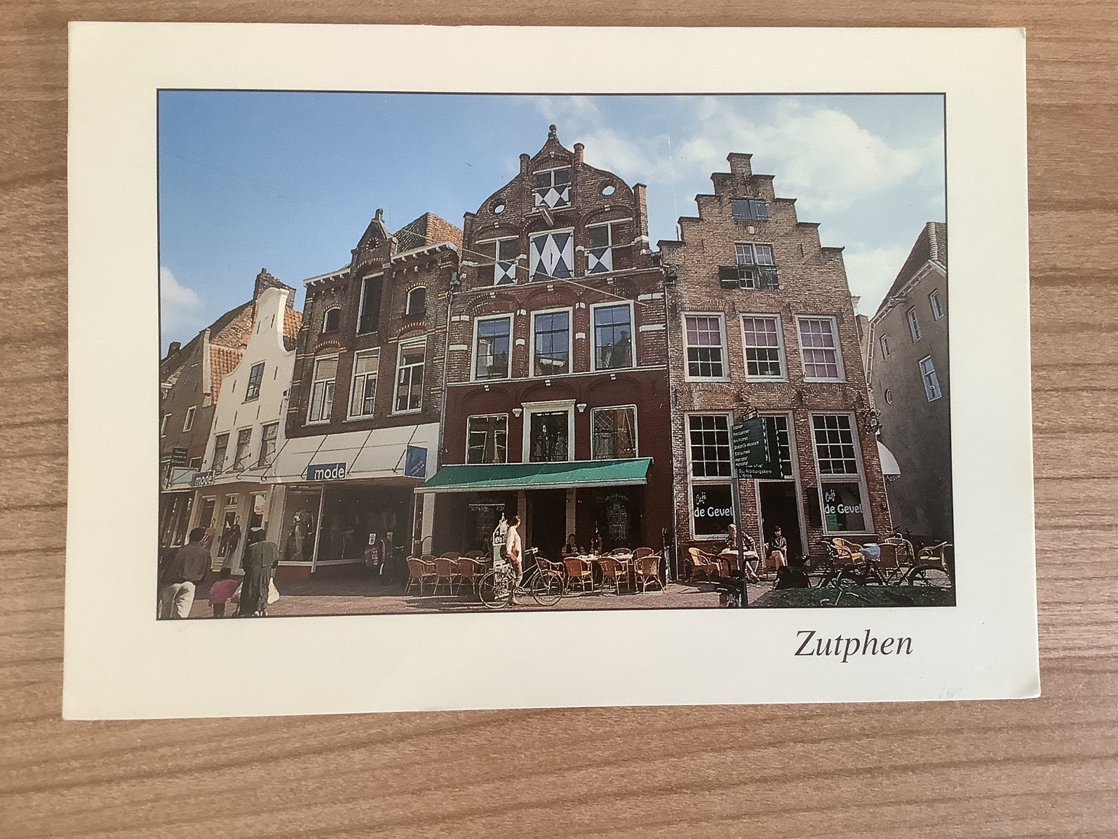 ansichtkaart Zutphen, Verzenden, Gelopen, Gelderland