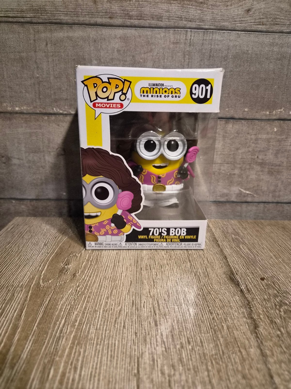 Funko Pop! Minions: The Rise of Gru - 70's Bob #901, Ophalen of Verzenden, Nieuw