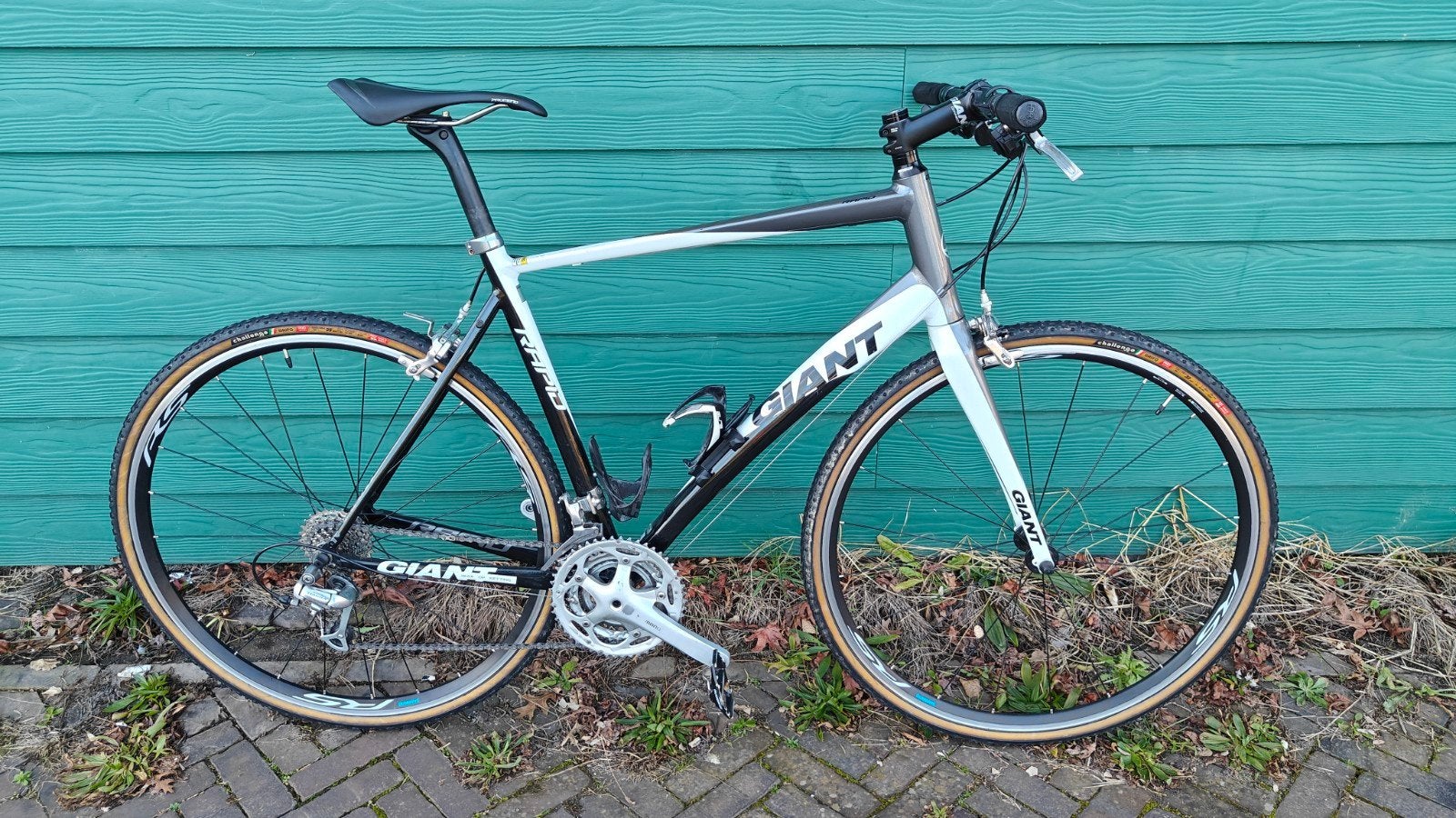 Giant rapid 2 gravelbike met recht stuur, Ophalen, Carbon, Meer dan 20 versnellingen, Overige merken