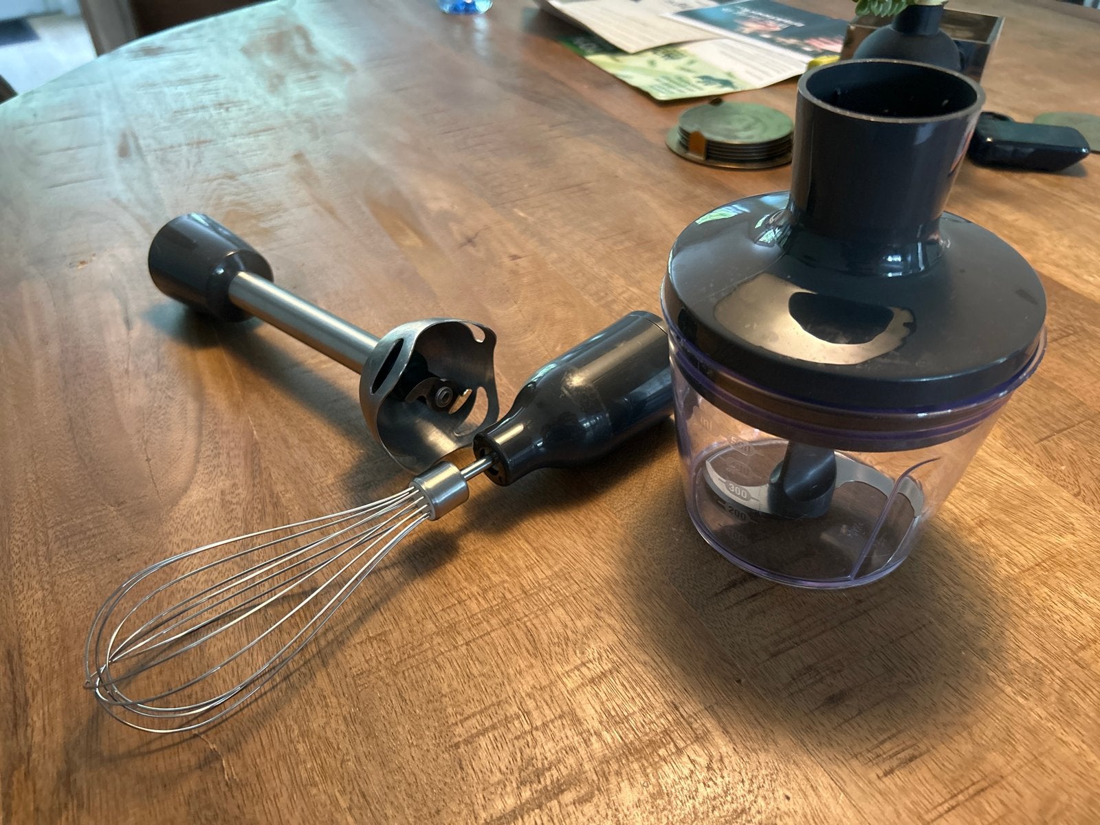 Staafmixer accessoires Tefal, Gebruikt, 2 snelheden, Ophalen of Verzenden, Vaatwasserbestendig
