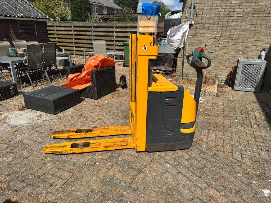 Jungheinrich EJC12 elektrische pallettruck / stapelaar, Ophalen, Gebruikt