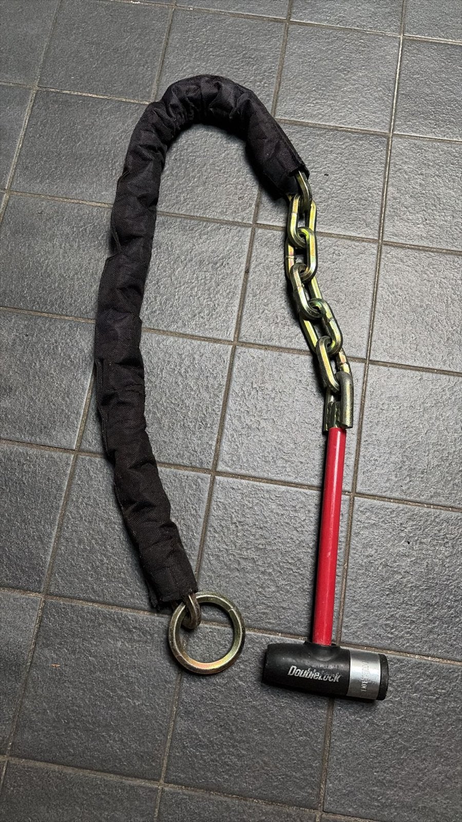 Doublelock Loop Chain kettingslot 130cm - SCM, Ophalen of Verzenden, Gebruikt