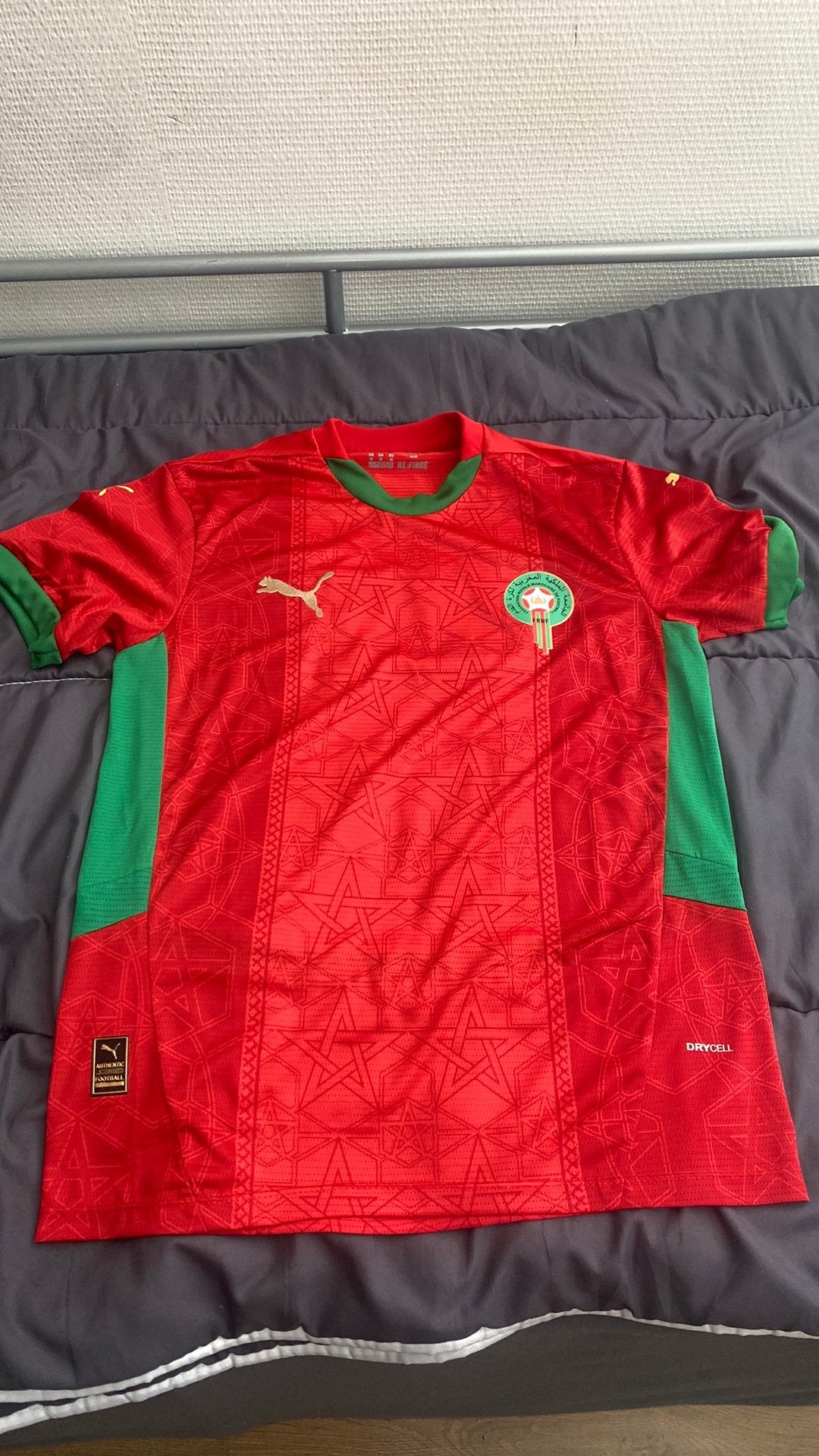 Marokko voetbal t shirt, Maat M, Ophalen of Verzenden, Zo goed als nieuw, Shirt