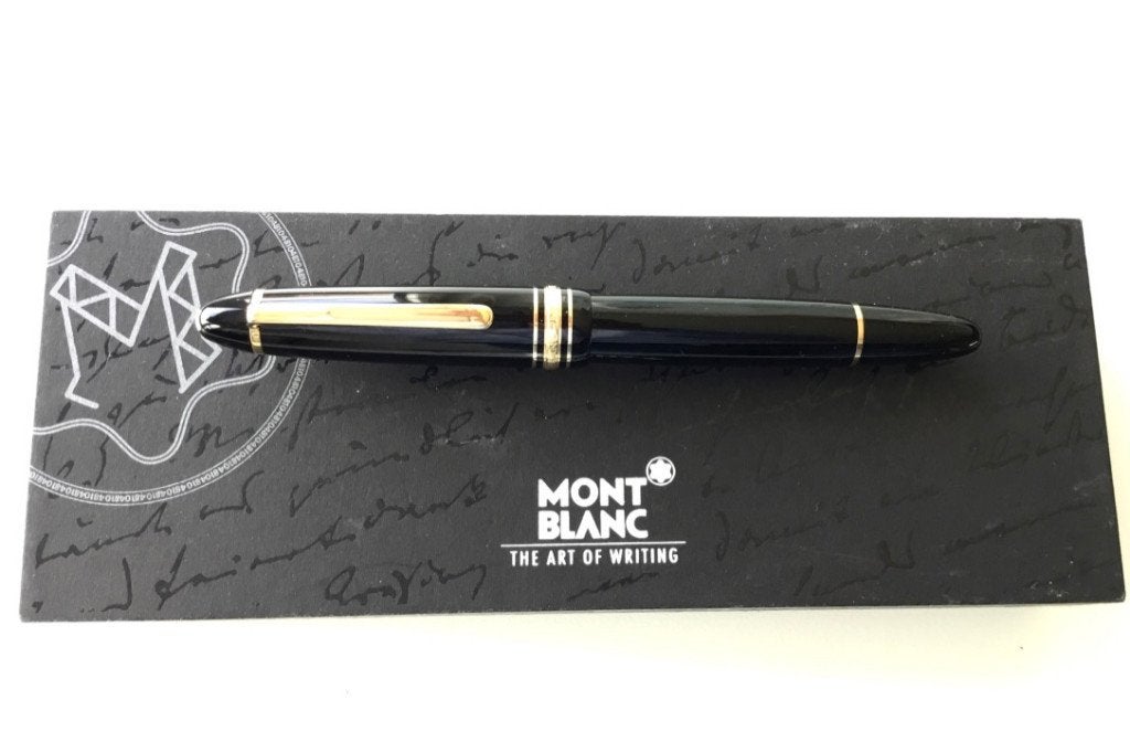 Montblanc Vulpen Meisterstück LeGrand 146  (14K  - M), Ophalen of Verzenden, Zo goed als nieuw, Vulpen, Mont Blanc