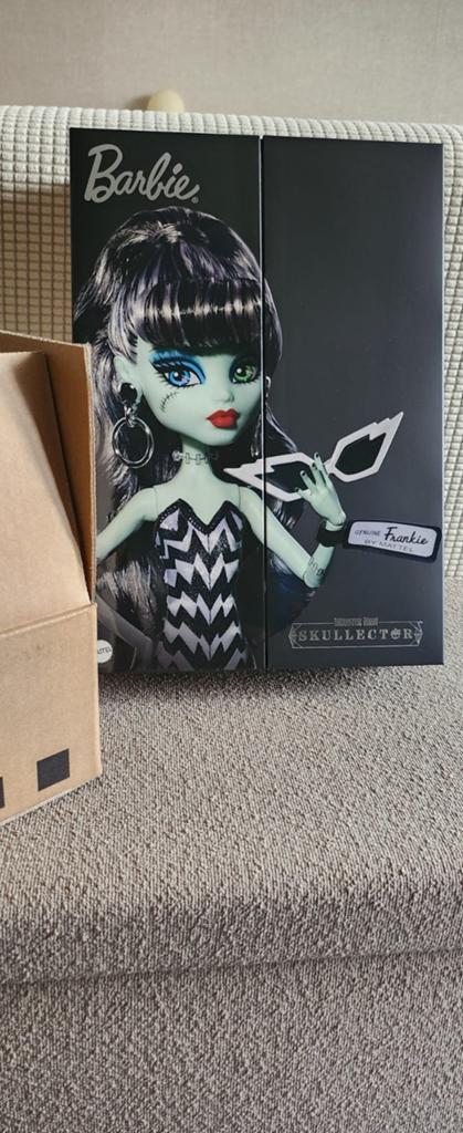 Monster high skullector Frankie Stein x Barbie, Ophalen of Verzenden, Nieuw, Barbie