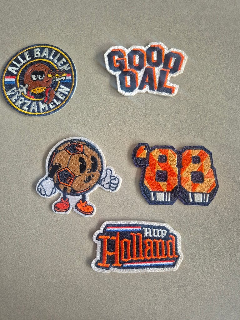 5 jumbo juich Emblemen, Verzamelen, Supermarktacties, Jumbo, Ophalen of Verzenden