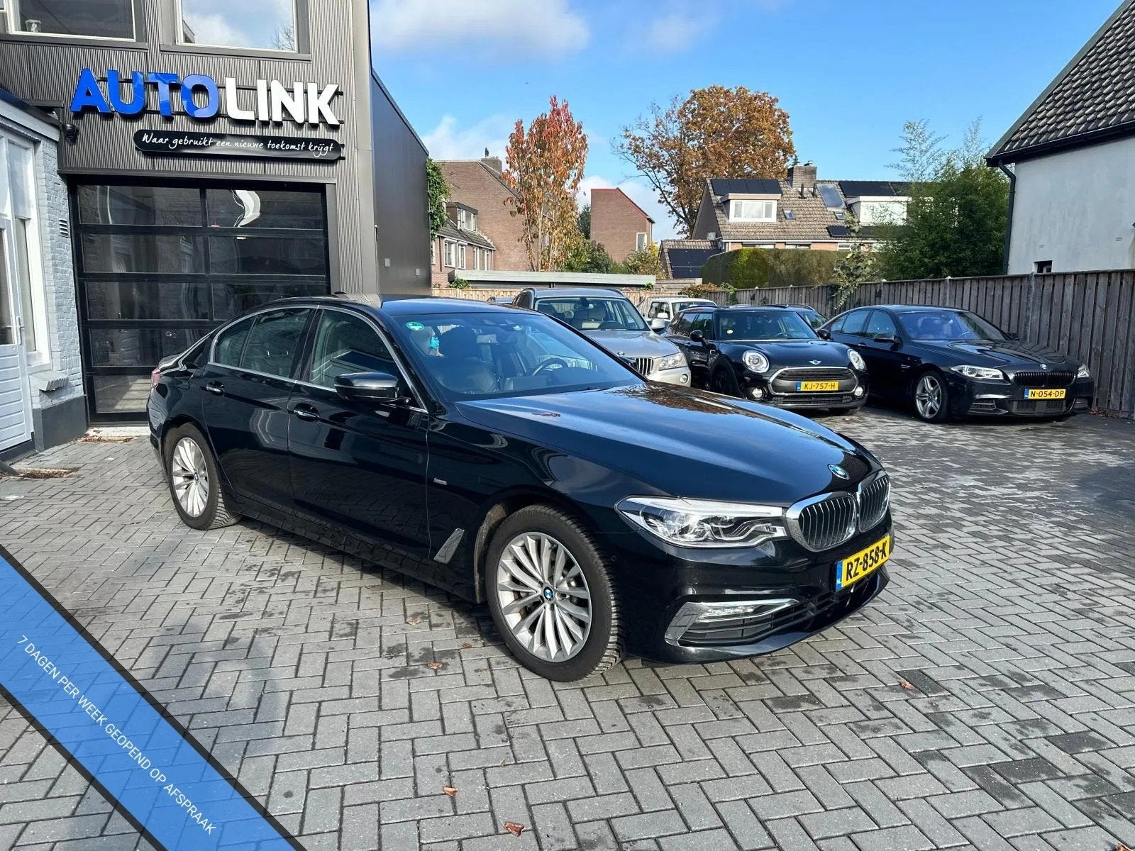 BMW 5-serie 530i | STUURVERWARMING | 360 gr CAMERA | KEYLESS, Automaat, 1998 cc, Achterwielaandrijving, Gebruikt