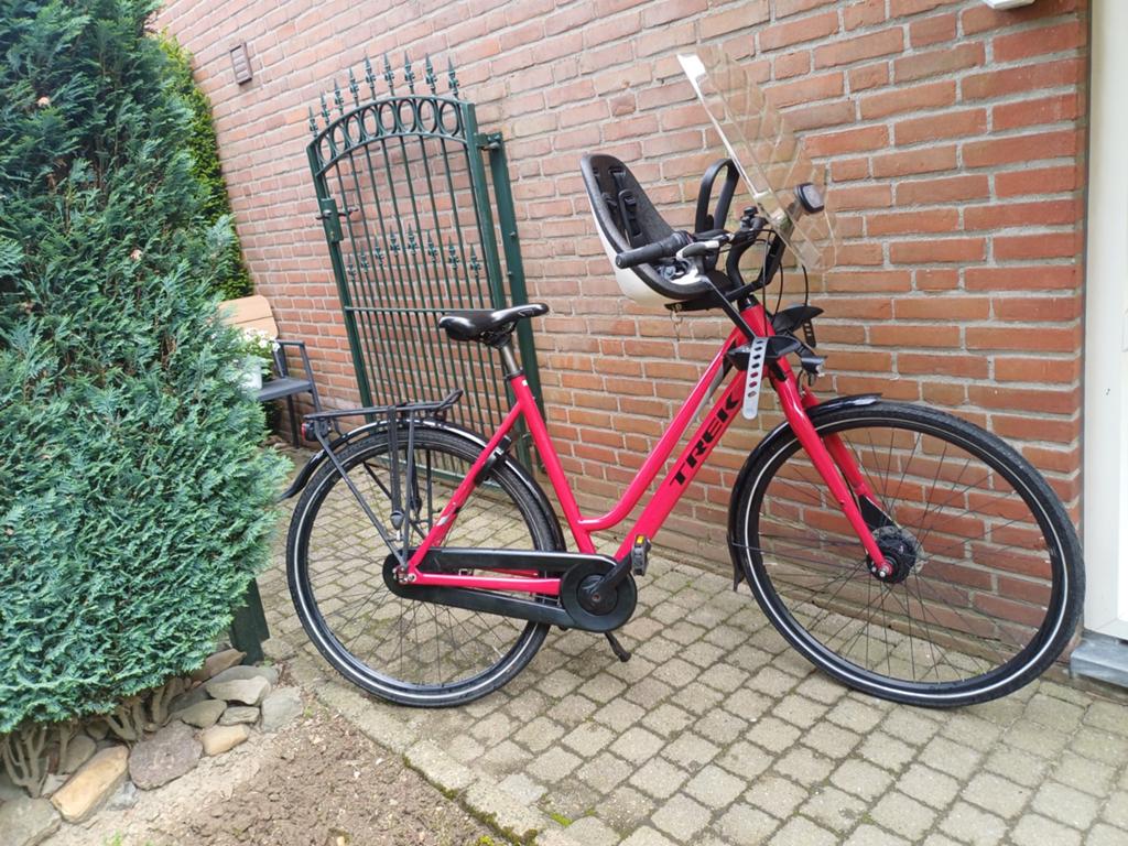 Dames-/meisjesfiets TREK 55 inch, Versnellingen, Ophalen, Overige merken, 53 tot 56 cm