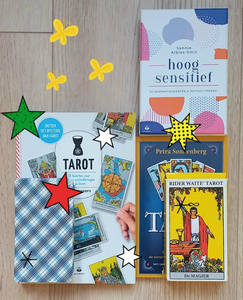 Tarotkaarten, Ophalen of Verzenden, Zo goed als nieuw, Tarot of Kaarten leggen, Instructieboek
