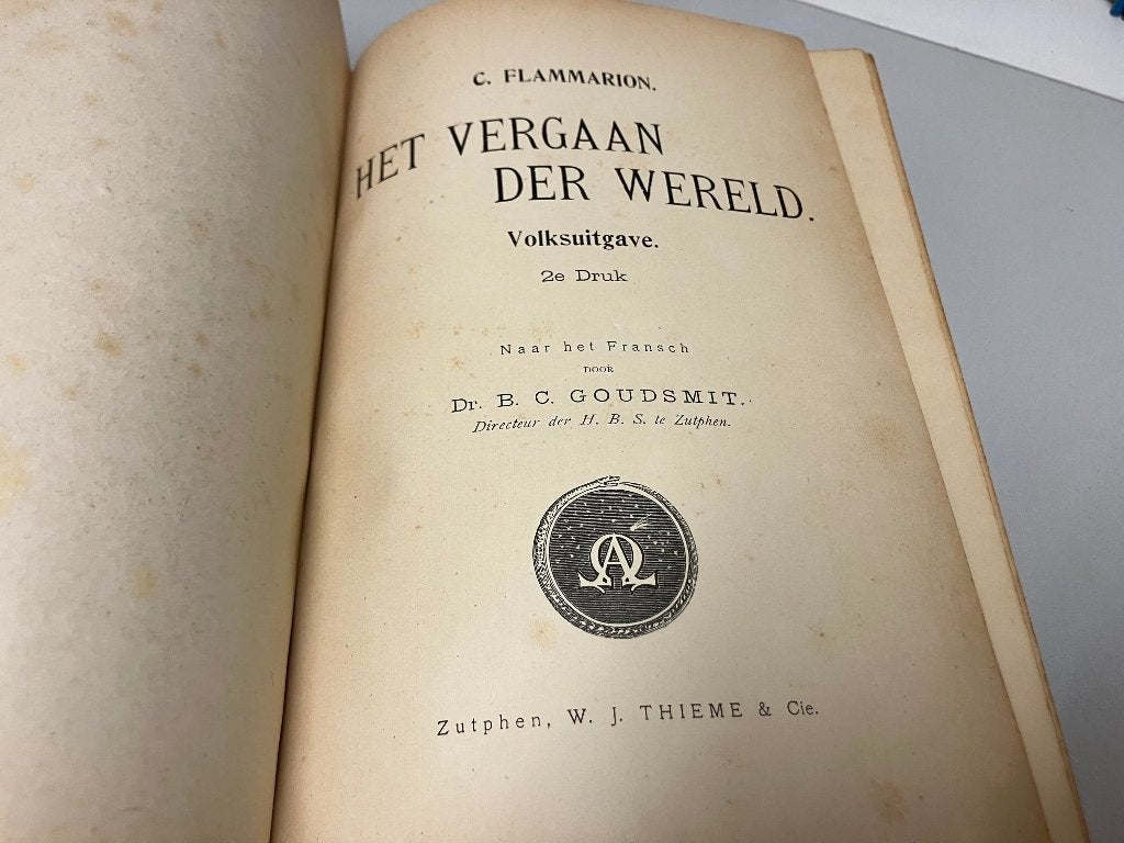 Het vergaan der wereld Flammarion, Boeken, Ophalen of Verzenden, Gelezen