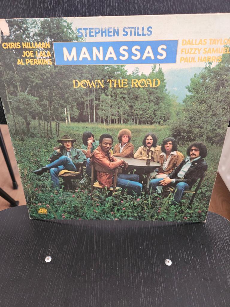 Stephen Stills Manassas - Down The Road LP (1973), Gebruikt, Ophalen of Verzenden, Gatefold hoes, 12 inch