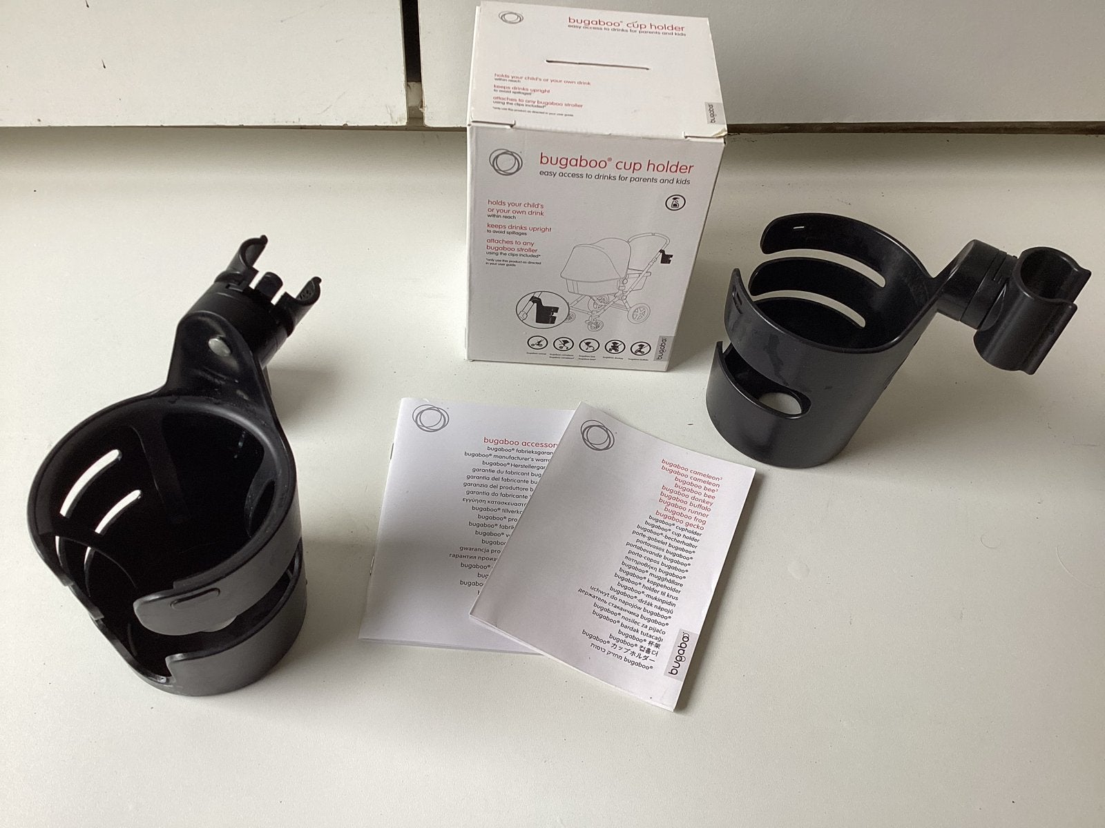 Bugaboo Cupholder - Handige Bekerhouder voor Kinderwagen, Ophalen, Zo goed als nieuw, Bugaboo