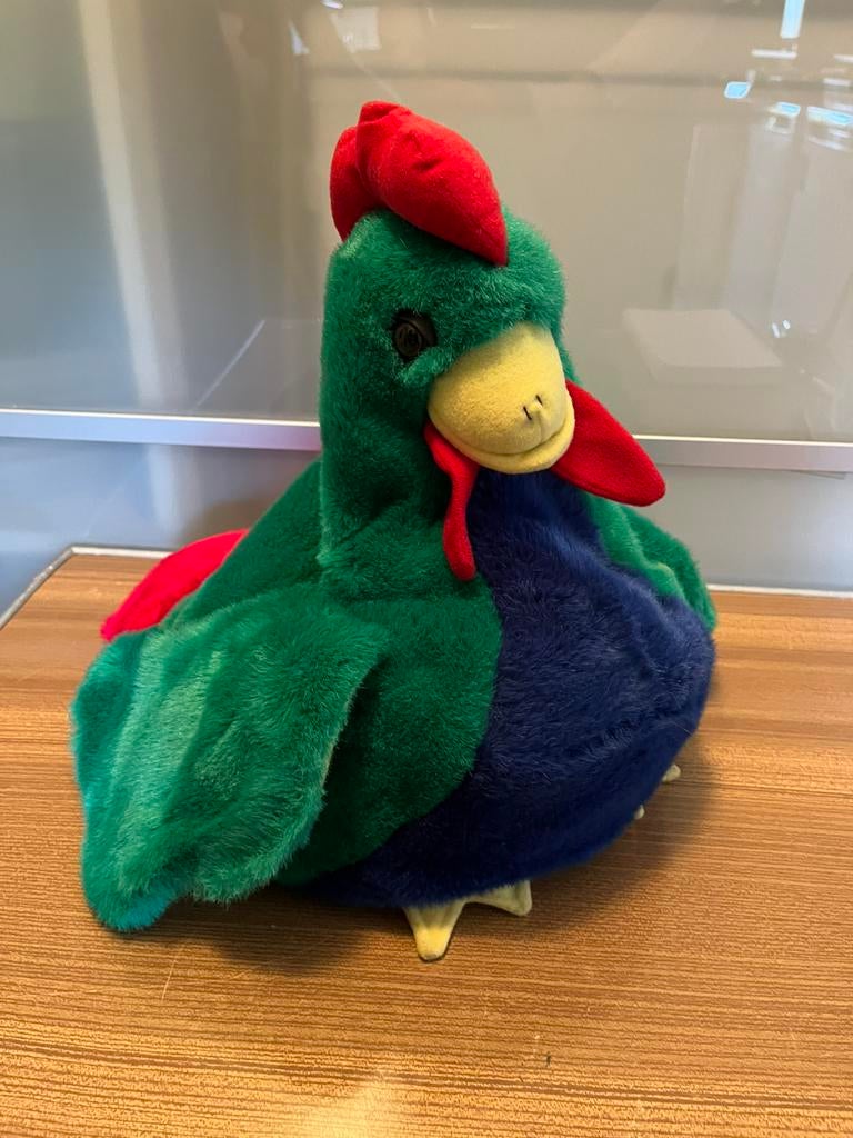 Leuke theemuts papegaai van DE, Ophalen of Verzenden, Zo goed als nieuw