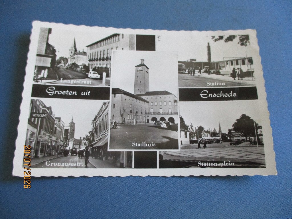Enschede, Ophalen of Verzenden, Voor 1920, Gelopen, Overijssel