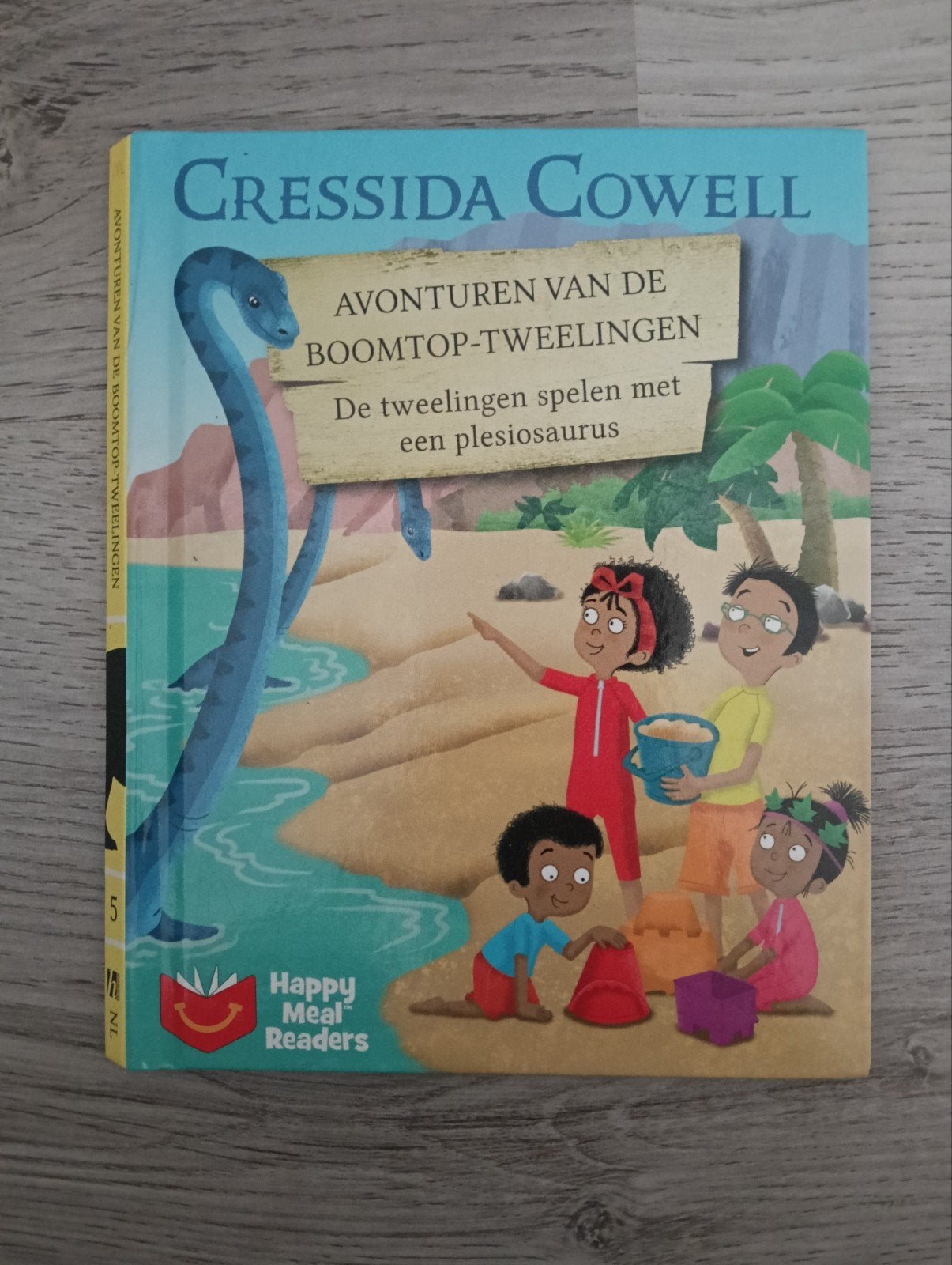 2x Happy Meal Readers, Plesiosaurus en T-Rex van Cressida Co, Ophalen, Fictie algemeen
