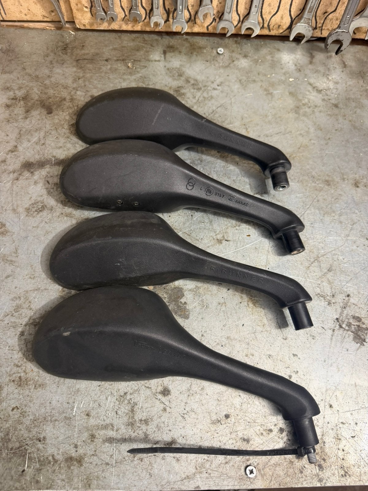 Gilera runner spiegels rechts 50cc 125cc 180cc, Ophalen of Verzenden