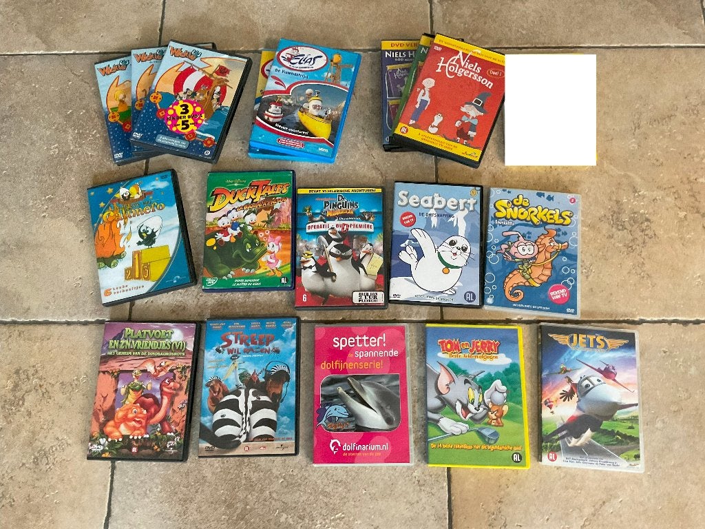 Diverse kinder Dvd's, Alle leeftijden, Ophalen of Verzenden, Gebruikt, Overige typen