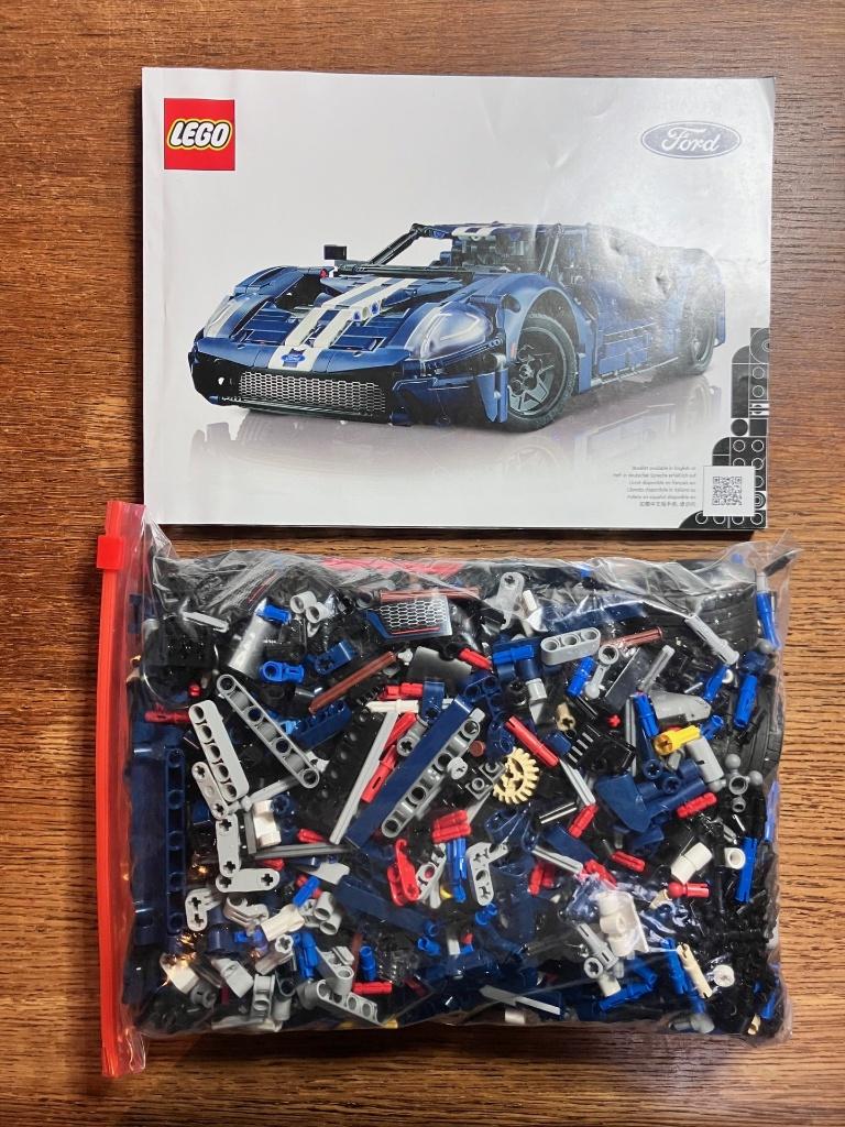 Lego Technic Set 42154 - 2022 Ford GT, Lego, Ophalen of Verzenden, Zo goed als nieuw, Technic