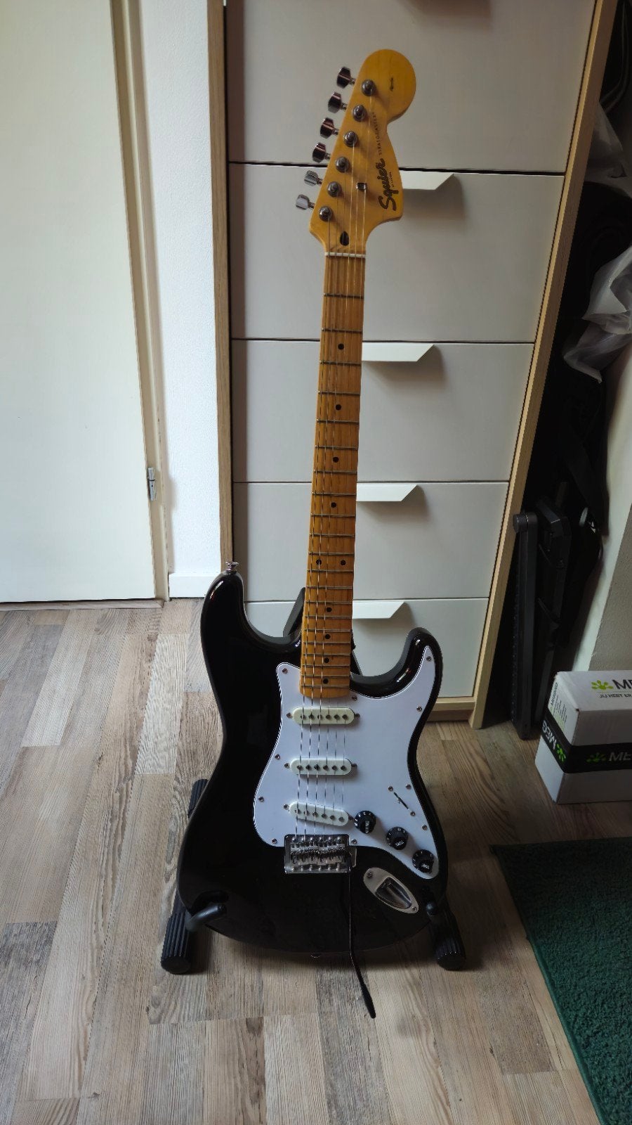 Squier Affinity Stratocaster, Muziek en Instrumenten, Ophalen, Gebruikt, Solid body, Overige merken