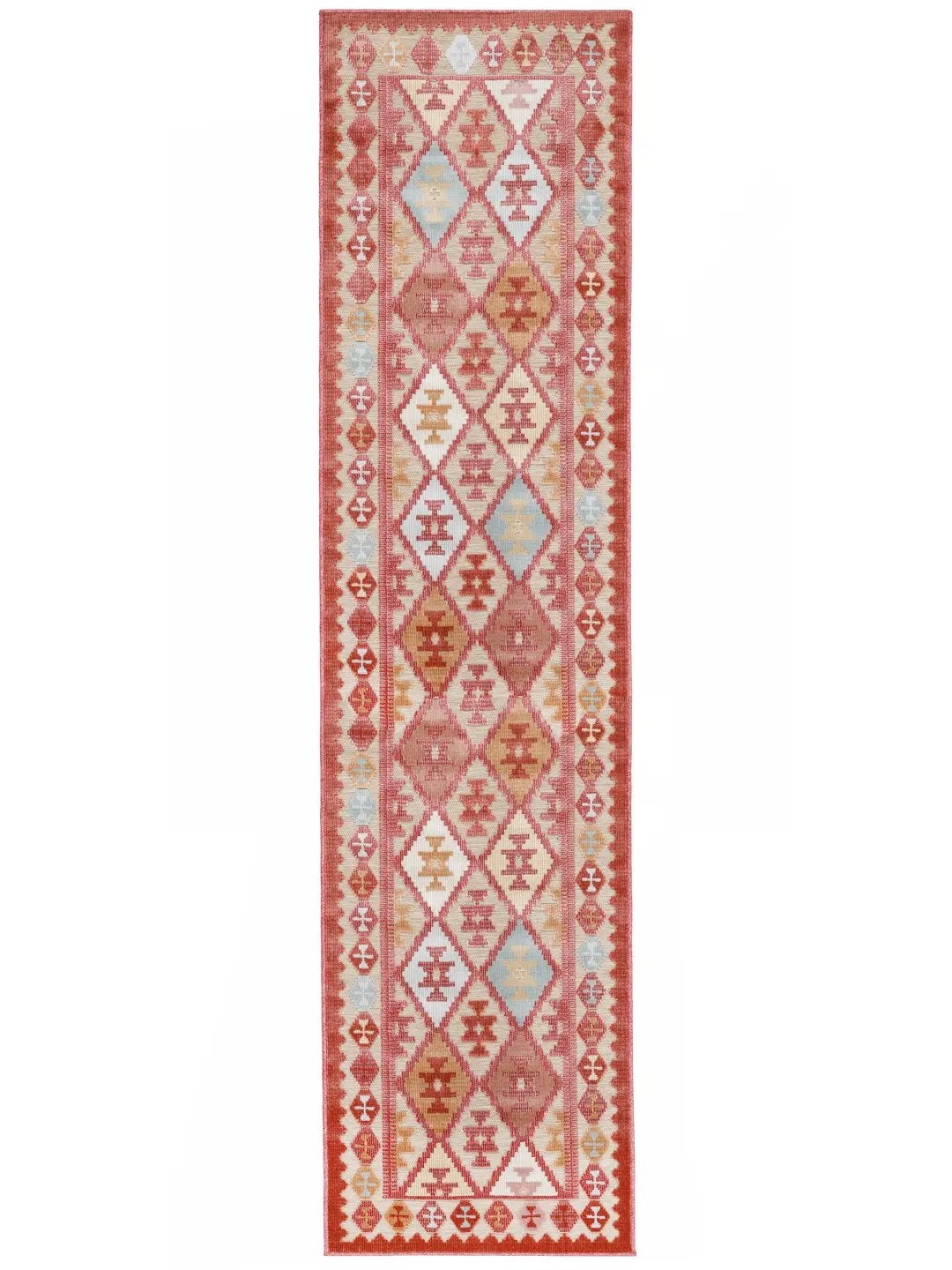 Multicolour binnen en buitenkleed loper 80x300, Ophalen, 200 cm of meer, 50 tot 100 cm, Zo goed als nieuw