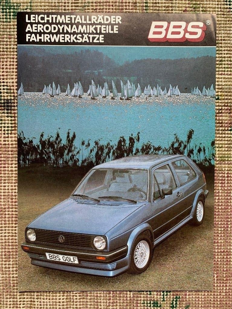Brochure originele BBS Volkswagen en een beetje Audi 1982, Nieuw, Ophalen of Verzenden, Audi, Volkswagen