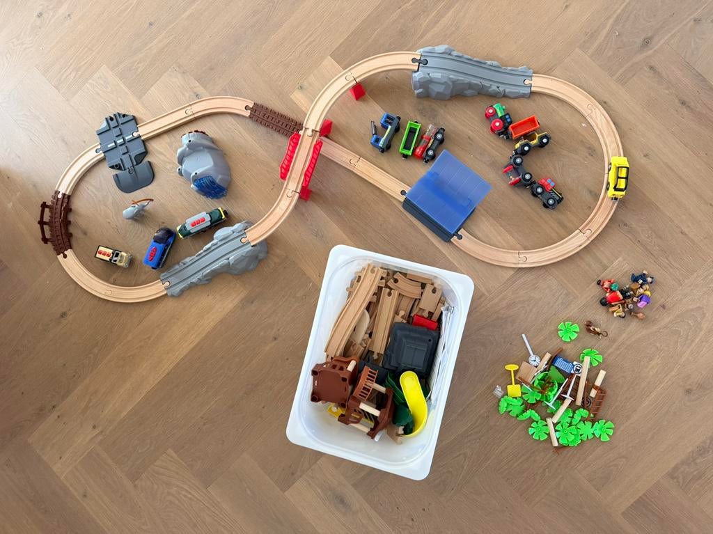 Treinbaan, Ophalen of Verzenden, Gebruikt