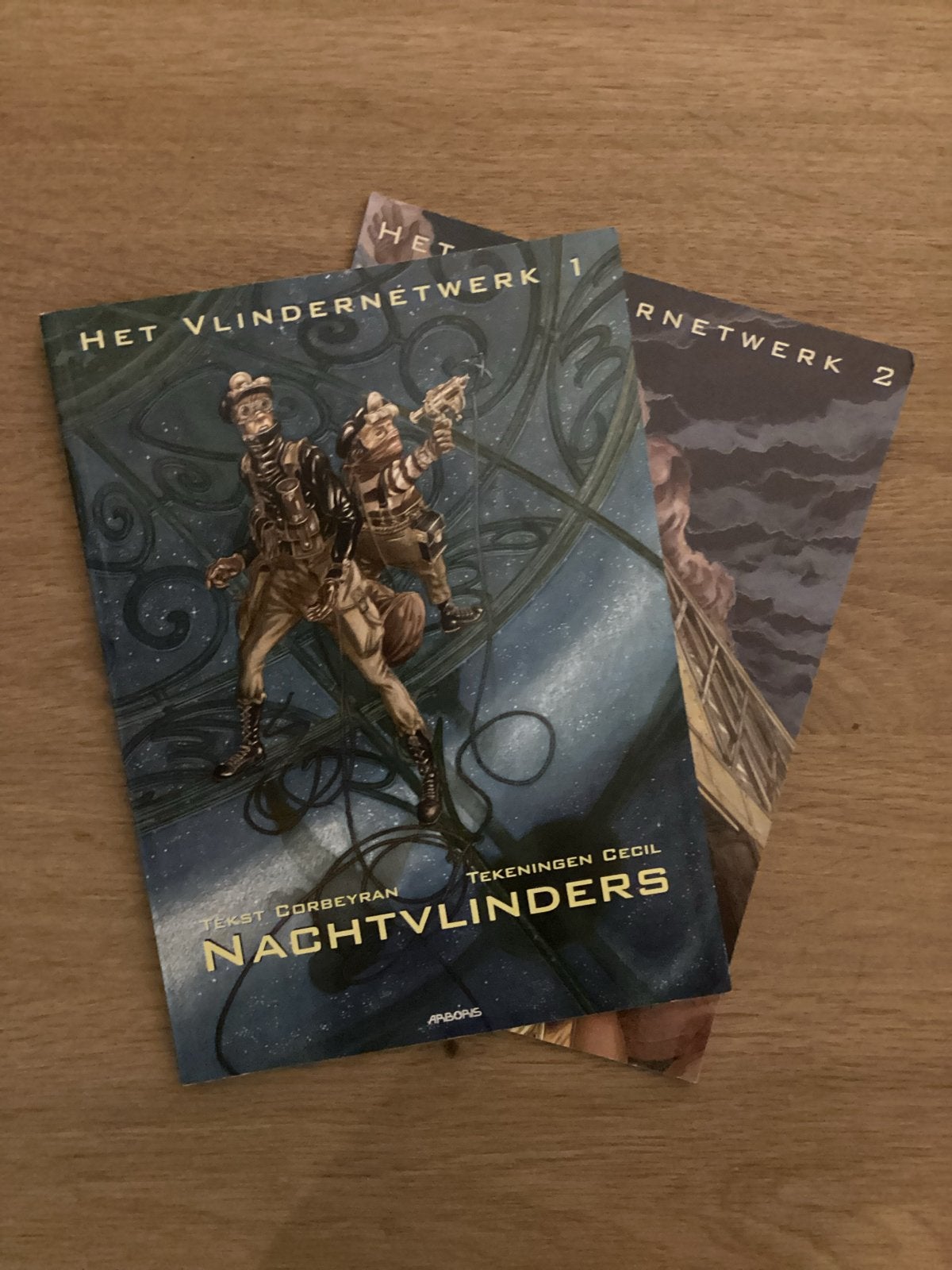 Het Vlindernetwerk 1 & 2 - Nachtvlinders - In zeer goede sta, Meerdere stripboeken, Ophalen of Verzenden, Zo goed als nieuw